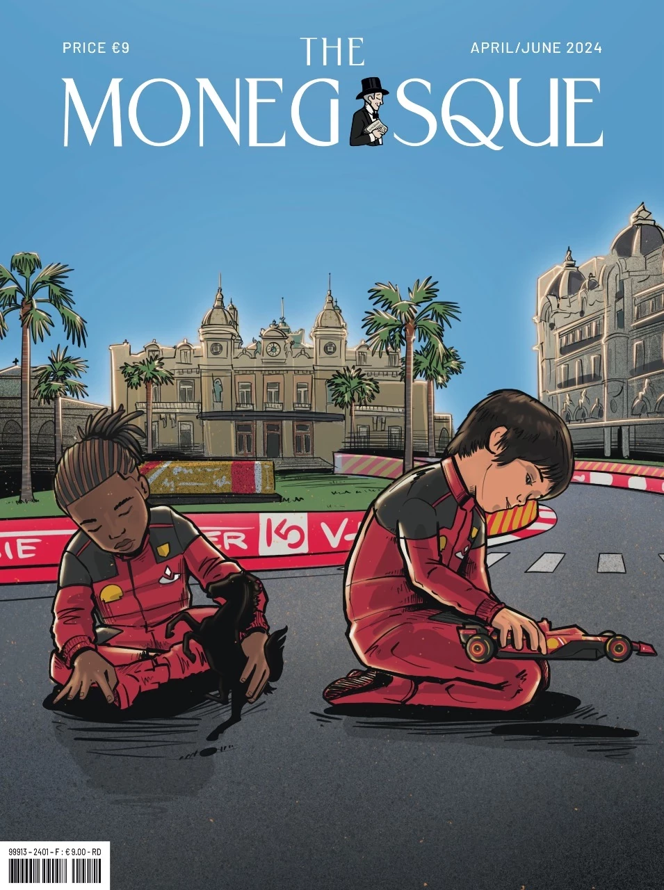 Beautiful cover of The Monegasque magazine spotted in Monaco today !