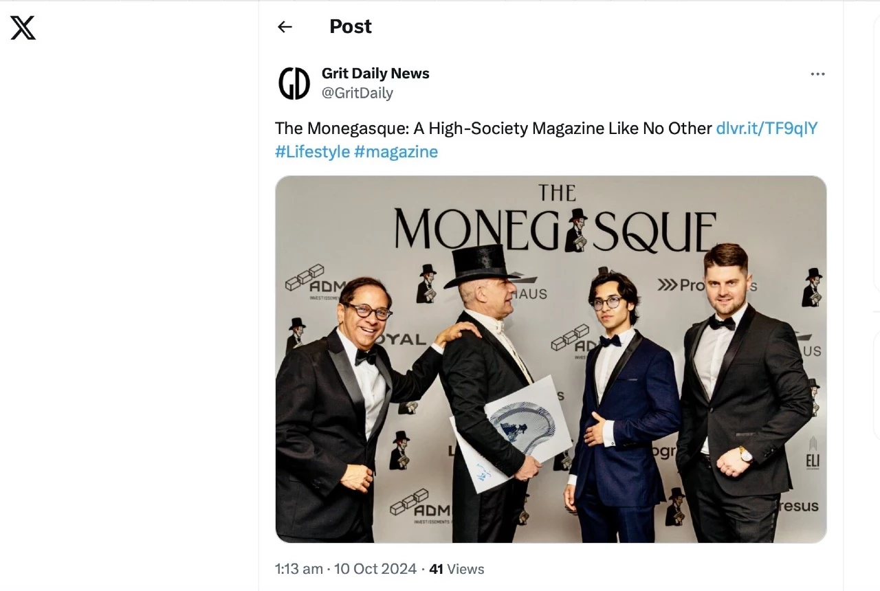 The Monegasque: A High-Society Magazine Like No Other