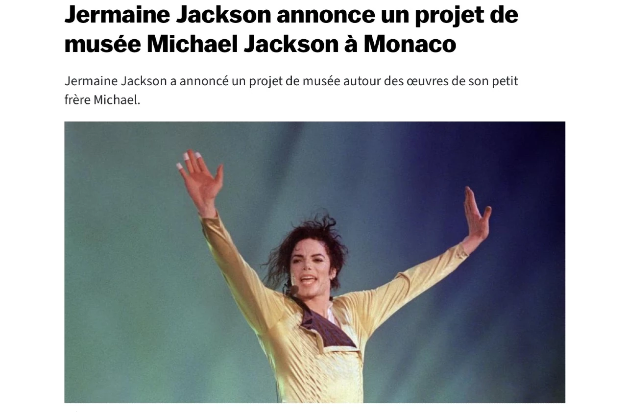 « Il était aussi un peintre incroyable » : Jermaine Jackson annonce un projet de musée Michael Jackson à Monaco