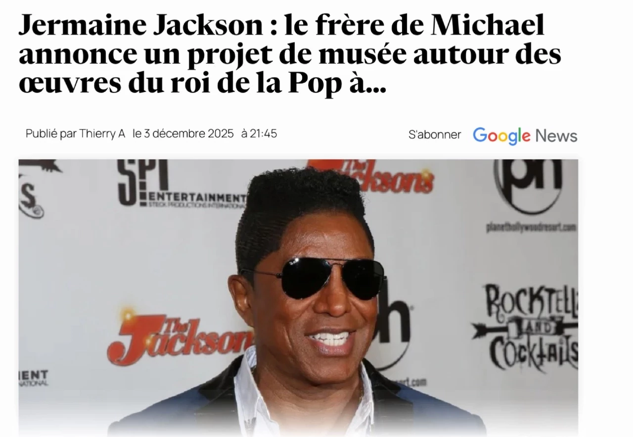 Jermaine Jackson : le frère de Michael annonce un projet de musée autour des œuvres du roi de la Pop à…