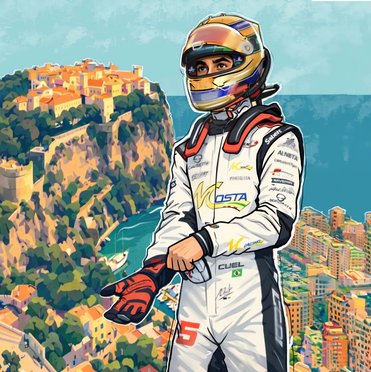 STUDYING AT FULL THROTTLE