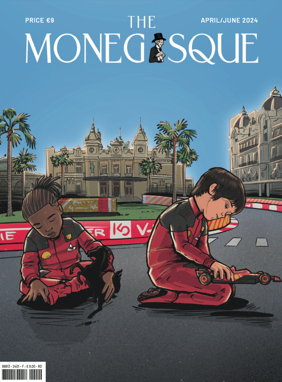 THE MONACO GRAND PRIX COVER POSTER
